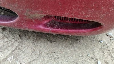 1997-2002 Ford Escort Front Bumper Cover Assembly Oem Red F7Cz17757Aa