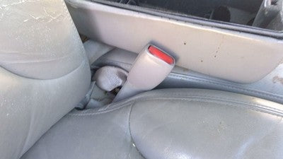 1999 Buick Park Ave Passenger Right Front Seat Belt Buckle Receiver Oem Gray 173