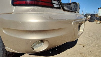 2003-2005 Pontiac Grand Am Rear Bumper Cover Assembly Back 33U Champagne Beige