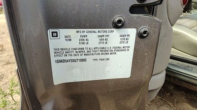 1994-1999 Cadillac Deville Ac Compressor Air Conditioner Pump Assembly Oem 4.6L