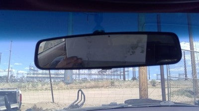 1993 Cadillac Fleetwood Inside Rear View Mirror Oem Windshield Mounted