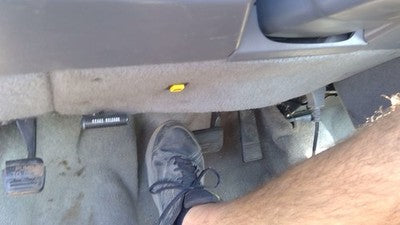 1988-1992 Cutlass 2 Door Lower Dash Under Column Knee Bolster Trim Panel Gray
