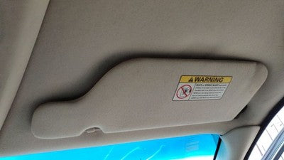 2000 Ford Windstar Passenger Right Sun Visor Oem Tan Xf2z1604104aab