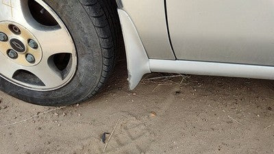 2002 Chevy Malibu Driver Left Moulding From Fender Oem Trim Strip Silver 12U