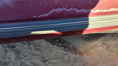 1990 Olds 88 Passenger Right Front Moulding From Door Oem Trim Strip