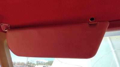 1983 Ford F150 Driver Left Sun Visor Oem Red