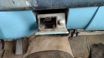 1973 Chevy C10 Ash Tray Assembly Oem Slide Out Dash Blue