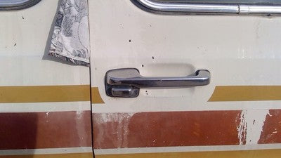 1979 Ford Van E250 Passenger Right Rear Outside Door Handle Oem Back Chrome