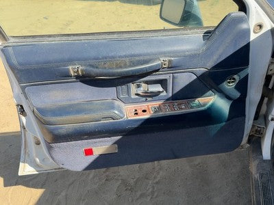 94 Lincoln Town Car Driver Left Front Door Trim Panel With Master Switch Blue Dp