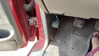1999 Mazda B2500 Driver Left Lower Kick Trim Panel Oem Gray V2