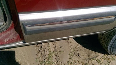 1998-2001 Chevy S10 Blazer Driver Left Rear Moulding From Door Back Trim Strip