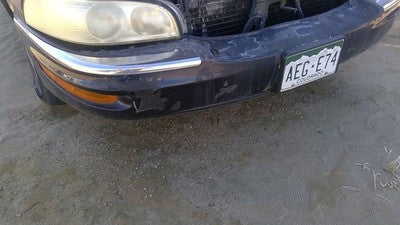 1997-2005 Buick Park Ave Front Bumper Cover Assembly Oem Blue 28U 25651624