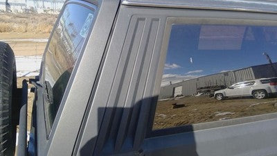 1985 Jeep Cherokee Passenger Right Rear Moulding On Quarter Panel Oem Gray