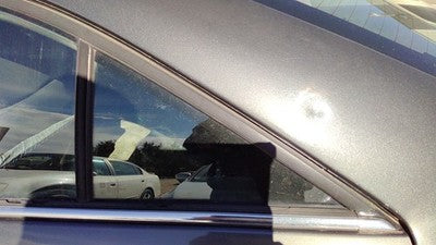 2005-2010 Pontiac G6 Driver Left Rear Vent Window Back Door Glass With Frame Oem