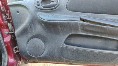 2003-2004 Dodge Neon Passenger Right Front Door Trim Panel With Switches Black