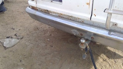 1975-1985 Ford Van E250 Chrome Rear Bumper Assembly With Brackets Oem E8uz17906a