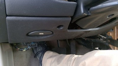 1997-1999 Saturn Sw2 Lower Dash Under Column Knee Bolster Trim Panel Oem Gray