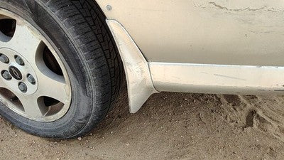 2002 Chevy Malibu Driver Left Rear Moulding On Quarter Panel Oem Silver 12U