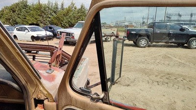 1967-72 Ford F100 Passenger Right Front Vent Window Small Door Glass With Frame