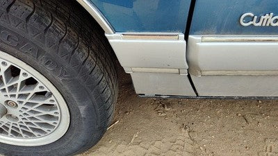 1989 Olds Cutlass Calais Driver Left Moulding From Fender Oem Trim Strip