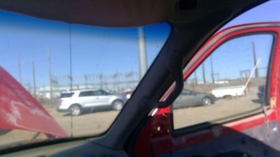 1998 Ford F150 Passenger Right A Pillar Trim Windshield Post Panel Oem Gray
