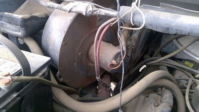 1975-1987 Ford Van E250 Blower Motor Assembly Heater Ac Fan Oem Squirrel Cage