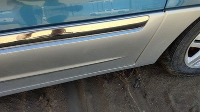 02 Ford Windstar Driver Left Rear Moulding From Door Back Trim Strip Blue Lv Ts