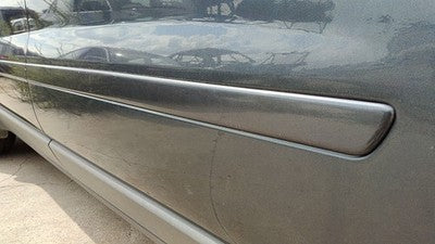 09-17 Traverse Driver Left Rear Moulding From Door Oem Back Trim 57u Cyber Gray