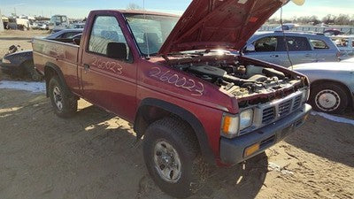 86-97 Hardbody Passenger Right Rear Back Axle Shaft With Brake Backing Plate 4X4