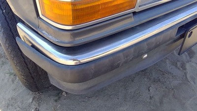 1991-1994 Ford Explorer Lower Trim Strip Below Grille Oem Silver Strip F1tz8200a