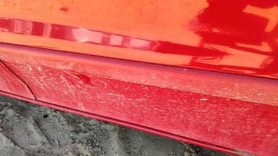 95-05 Chevy Cavalier Driver Left Rear Moulding From Door Back Trim Strip Red 74U