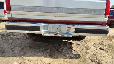 1987-91 Ford F150 Chrome Rear Bumper Assembly With Mount Brackets Oem E7tz17906d