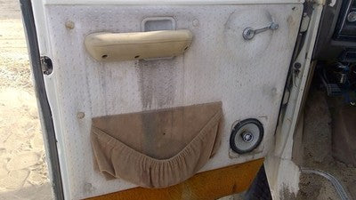 1979 Ford Van E250 Driver Left Front Inside Door Trim Panel Only Oem Brown