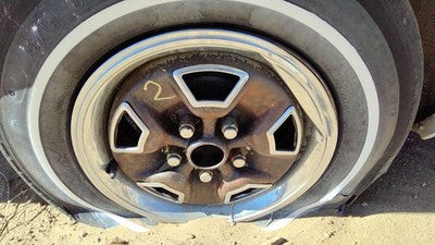 82-86 Firenza 13" Steel Wheel With Chrome Trim Factory Rim Super Stock #2