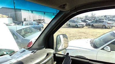 2002 Savana Van 2500 Passenger Right A Pillar Trim Windshield Post Panel Pewter