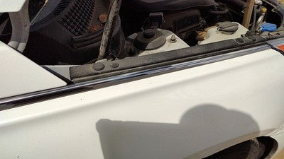 11-15 Hyundai Sonata Passenger Right Moulding From Fender Oem Trim Strip Chrome