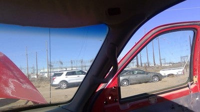 1998 Ford F150 Passenger Right A Pillar Trim Windshield Post Panel Oem Gray