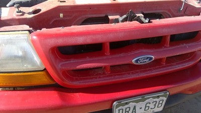 1998-2000 Ford Ranger Front Grille Oem 4X2 2Wd Red F87z8200fa