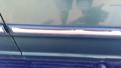97-02 Expedition Driver Left Rear Moulding From Door Back Trim Strip Green Su