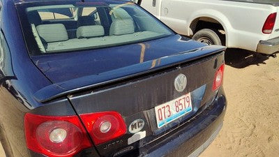 2006 Vw Jetta Rear Spoiler Back Wing Oem Blue
