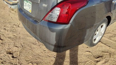 2015-2019 Nissan Versa Rear Bumper Cover Assembly Oem Back Gray Kad Hem229km0j