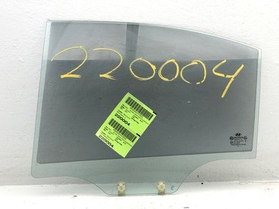 2006-2011 Hyundai Accent Driver Left Rear Side Window Door Glass OEM Back