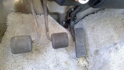 1989 Jeep Wrangler Yj Complete Clutch And Brake Pedal Assembly Oem