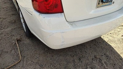 2004-2008 Chevy New Style Malibu Rear Bumper Cover Assembly Oem Back White 40U