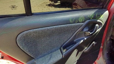 2003-05 Chevy Cavalier Driver Left Rear Inside Door Trim Panel Back Graphite 12C