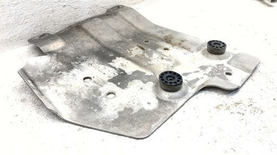 2002 Sierra 2500 Hd Engine Oil Pan Skid Plate Oem With Bolts 8.1L 15152823