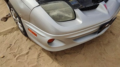 2000-2002 Pontiac Sunfire Front Bumper Cover Assembly Oem Silver 95U 12335339