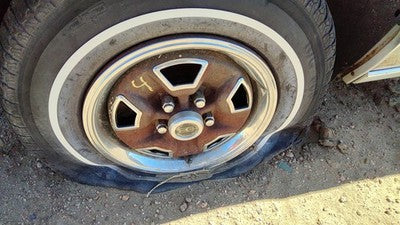82-86 Firenza 13" Steel Wheel With Chrome Trim Factory Rim Super Stock #4