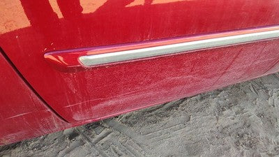 2006 Town & Country Passenger Right Rear Moulding Door Back Trim Inferno Red Prh