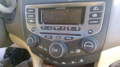 2004-2007 2006 Honda Accord Stock Radio Oem Factory Stereo 6 Disc Cd Changer
